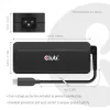 USB-C Laptop Charger CLUB 3D 140W, AC power, universal compatibility, 1 m cable, black