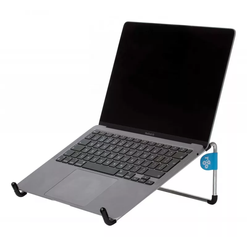 R-Go Tools R-Go Steel Basic Laptop Stand, silver, Silver, Steel, 25.4 cm (10 inch), 55.9 cm (22 inch), 5 kg, 0 - 110 mm