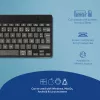 R-Go Tools Ergonomic keyboard R-Go Compact Break, compact keyboard with break software, AZERTY (FR), Bluetooth, black