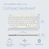 R-Go Tools Ergonomic keyboard R-Go Compact Break, compact keyboard with break software, QWERTY (NORDIC), Bluetooth, white