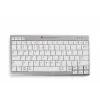 BakkerElkhuizen UltraBoard 950 Wireless US Qwerty, Mini, Wireless, Bluetooth, Scissor key switch, QWERTY, Light grey, White