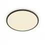 Ceiling Light Philips Functional Super Slim 22 W Black LED Round