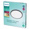 Philips Functional Ceiling Light 18W 2700K 1500 lm Dimmable Surface LED Black
