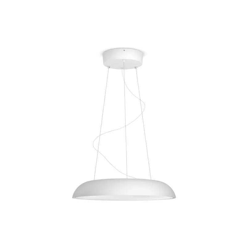 Smart suspension light Philips Hue White ambience Amaze — Bluetooth, 24V, 434×77 mm, white