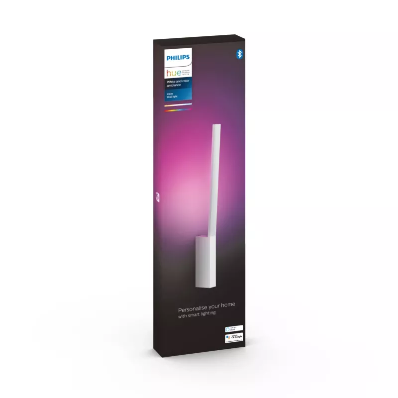 Smart wall light Philips Hue White and colour ambience Liane Bluetooth