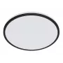 Ceiling light Philips Functional Ozziet 18 W LED, round, black, non-changeable bulb, 220–240V