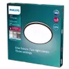 Ceiling light Signify Philips Functional Ozziet, LED 22 W, round 400 mm, black, non-changeable bulb