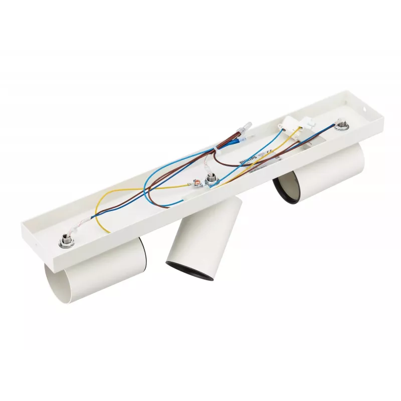 Philips Kosipo Ceiling/Wall Spotlight 3x, Surfaced lighting spot, GU10, 3 bulb(s), LED, 220-240 V, White