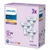 Philips Spot 50W PAR16 GU10 x3, 4.6 W, 50 W, GU10, 355 lm, 15000 h, Warm white