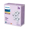 Philips Spot 35W PAR16 GU10 x3, 3.5 W, 35 W, GU10, 255 lm, 15000 h, Warm white