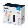 WiZ Bulb 8W (Eq.60W) A60 E27 x1 + Remote, Smart bulb, Wi-Fi/Bluetooth, White, Wi-Fi 4 (802.11n), 802.11b, 802.11g, LED, E27