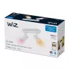 WiZ IMAGEO 2x adjustable spotlight, Smart ceiling light, Wi-Fi/Bluetooth, White, Wi-Fi 4 (802.11n), 802.11b, 802.11g, LED, Metal