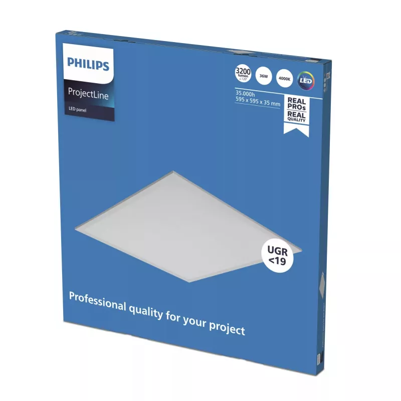 LED panel Philips OC Panel 6060 4000K White IP20 — recessed/ceiling light 60x60 cm