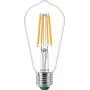 Philips Filament Bulb Clear 60W ST64 E27, 4 W, 60 W, E27, 840 lm, 50000 h, Warm white
