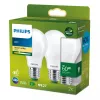 Philips Filament Bulb Frosted 60W A60 E27 4W Warm White 840lm