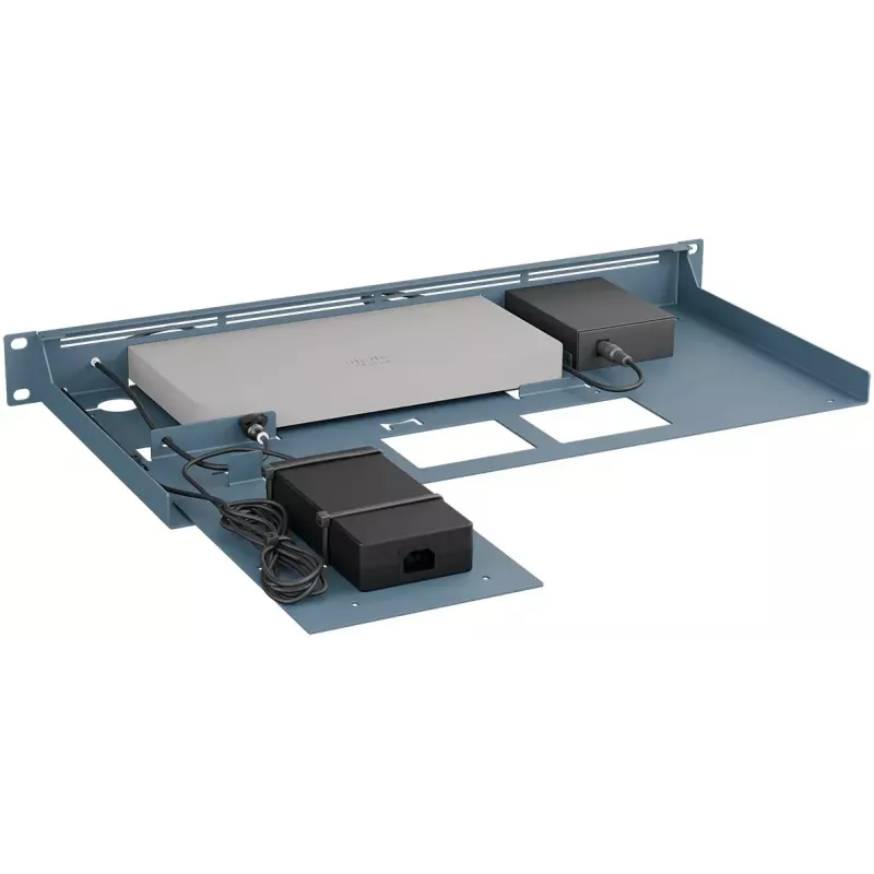 Mounting bracket rack accessory rackmount it RM-CI-T23MC, blue