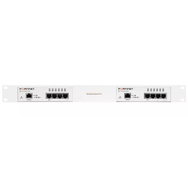 Rackmount IT 1U Rackmount for FortiGate 30G Series RM-FR-T28 — 1U, front rail kit