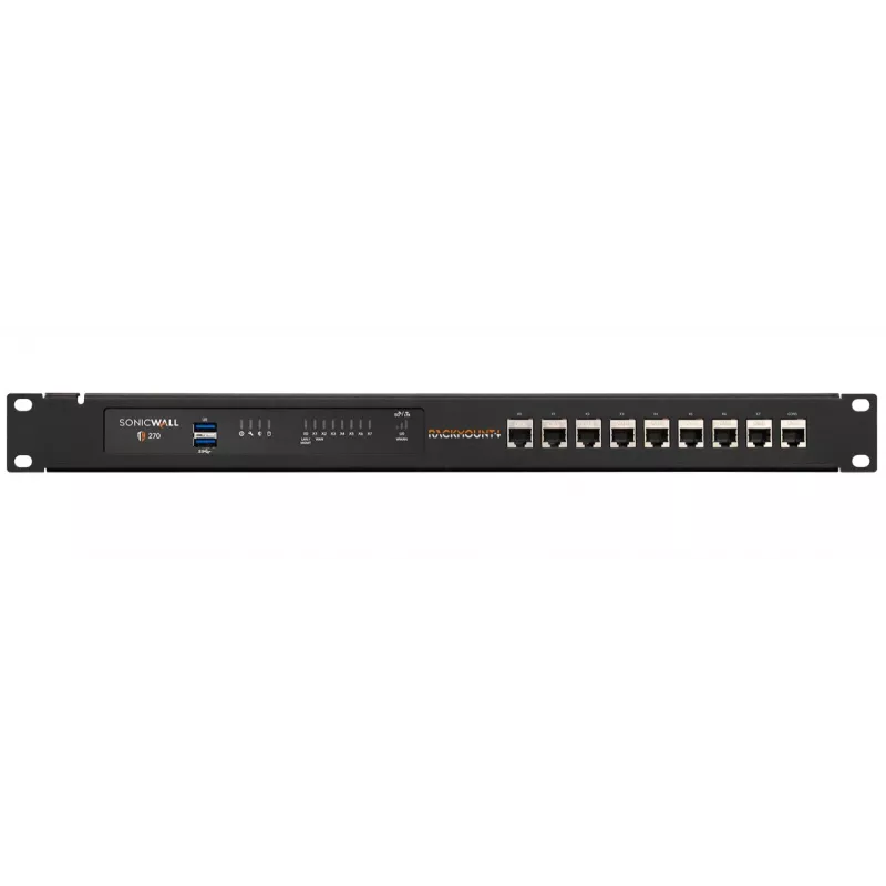 Rackmount IT rackmount bracket for SonicWall TZ270W TZ370W TZ470W (model RM-SW-T11I) shielded