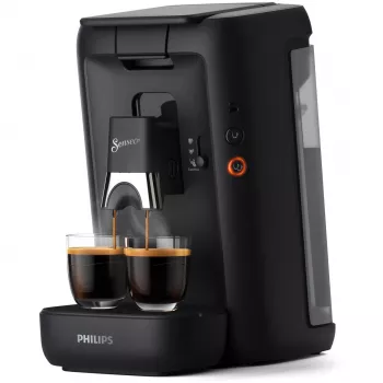 Senseo Maestro CSA260/60 DEEP BLACK, Pod coffee machine, 1.2 L, Coffee pod, 1450 W, Black