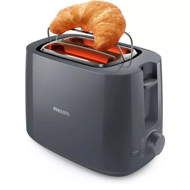 Philips Daily Collection HD2581/10 toaster 8 2 slice(s) 900 W Grey