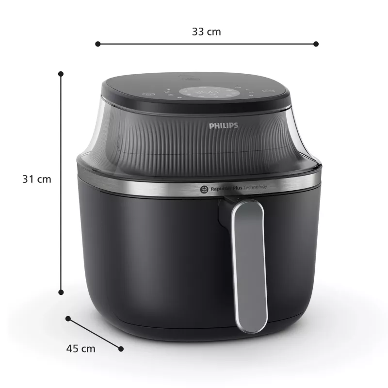 Hot air fryer Philips 3000 Series Ovi XL NA341/00 - RapidAir Plus countertop air fryer