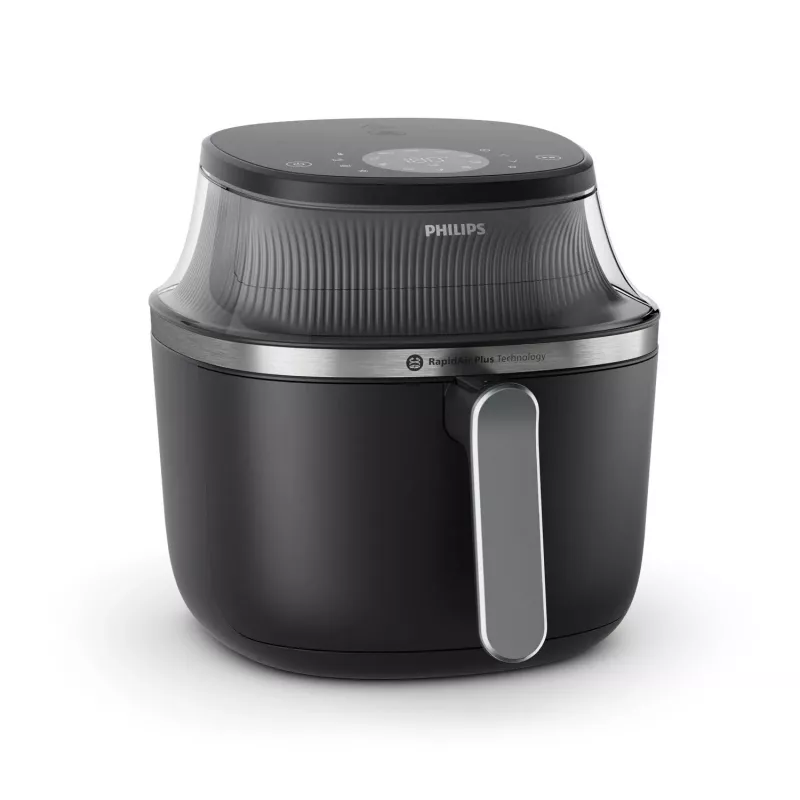 Philips 3000 series NA331/00 fryer Single 6.2 L Stand-alone 1700 W Hot air fryer Black, Silver