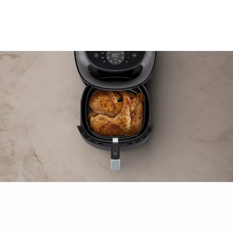 Philips 3000 series NA331/00 fryer Single 6.2 L Stand-alone 1700 W Hot air fryer Black, Silver