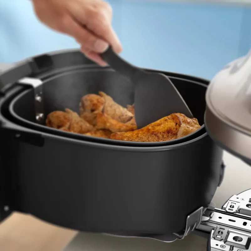 Philips 5000 series NA547/07 fryer Single 7.2 L Stand-alone 2000 W Hot air fryer Black, Gold