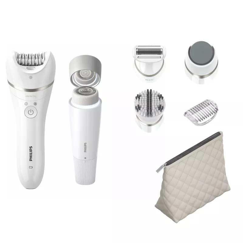 Philips Beauty Set Series 9000 BRE770/92 Whole Body 32 Tweezers