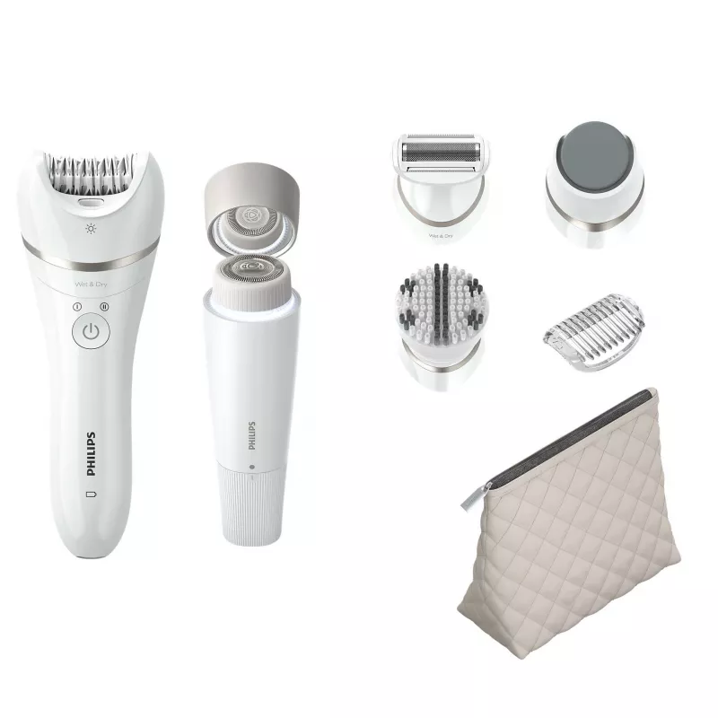 Philips Beauty Set Series 9000 BRE770/92 Whole Body 32 Tweezers