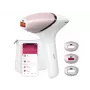 IPL hair removal device Philips Lumea 9000 Series BRI955/01 — SenseIQ, battery, gold/white, full leg 8.5 min