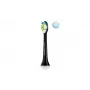Replacement toothbrush heads Philips HX6066/88 Optimal White, 6-pack, black, 3-month replacement interval