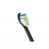 Replacement toothbrush heads Philips HX6066/88 Optimal White, 6-pack, black, 3-month replacement interval