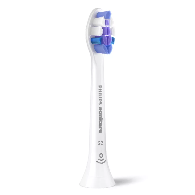 Replacement brush heads Philips Sensitive HX6058/87 8 pcs White 3-month replacement