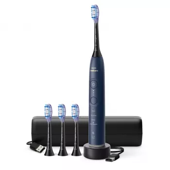 Rechargeable sonic toothbrush Philips Series 7100 HX7423/08 — built‑in Li‑Ion battery, 4 brush heads, Daily Care/Gum Care/Sensitive