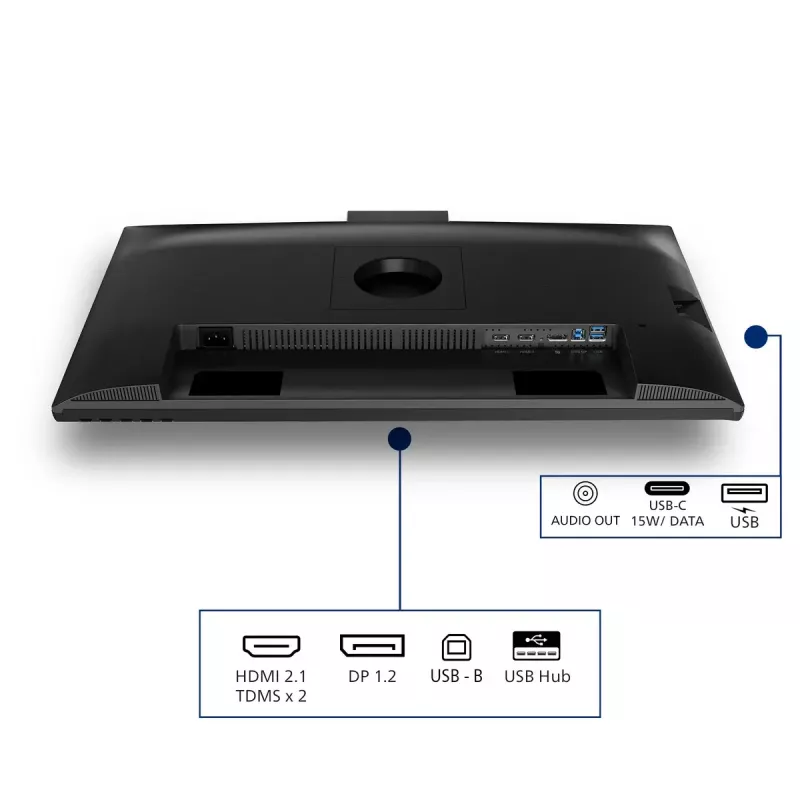 Computer monitor Philips 27B2N3500JH 27 inch (68.6 cm) IPS LCD Quad HD 2560×1440, 4 ms, 350 cd/m², USB hub, speakers, VESA, black
