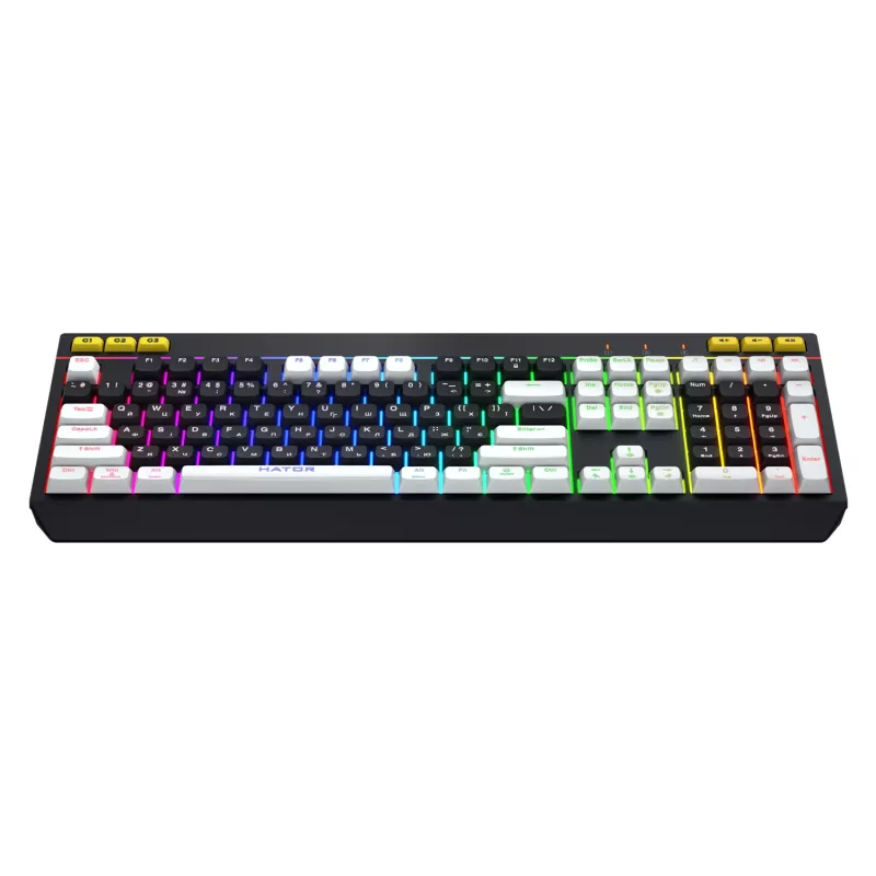 HATOR Icefall Keyboard Gaming USB QWERTY US English Black RGB LED