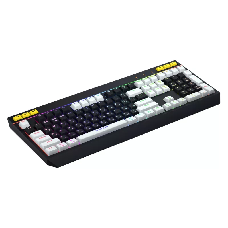 HATOR Icefall Keyboard Gaming USB QWERTY US English Black RGB LED