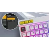 HATOR Icefall Keyboard Gaming USB QWERTY US English Black RGB LED