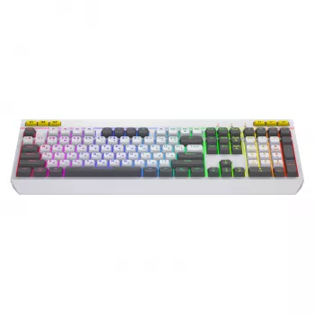 HATOR Icefall Keyboard Gaming USB QWERTY US English White Full-size RGB LED