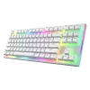 HATOR Gravity X TKL keyboard Gaming USB QWERTY US English White