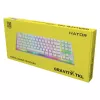 HATOR Gravity X TKL keyboard Gaming USB QWERTY US English White