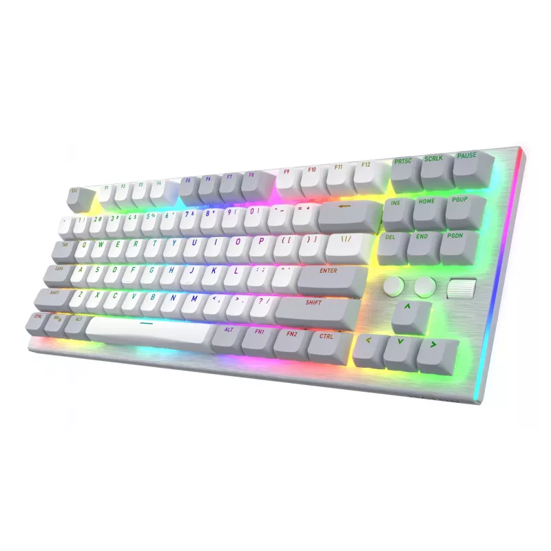 HATOR Gravity TKL keyboard Gaming USB QWERTY US English White