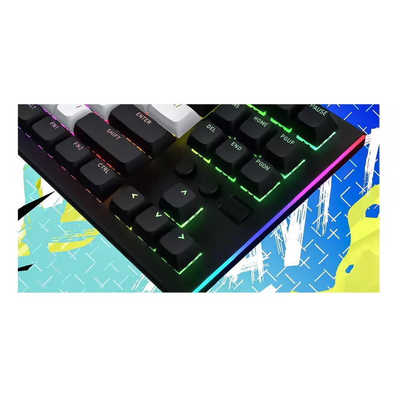 HATOR Gravity TKL keyboard Gaming USB QWERTY US English White