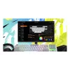 HATOR Gravity TKL keyboard Gaming USB QWERTY US English White