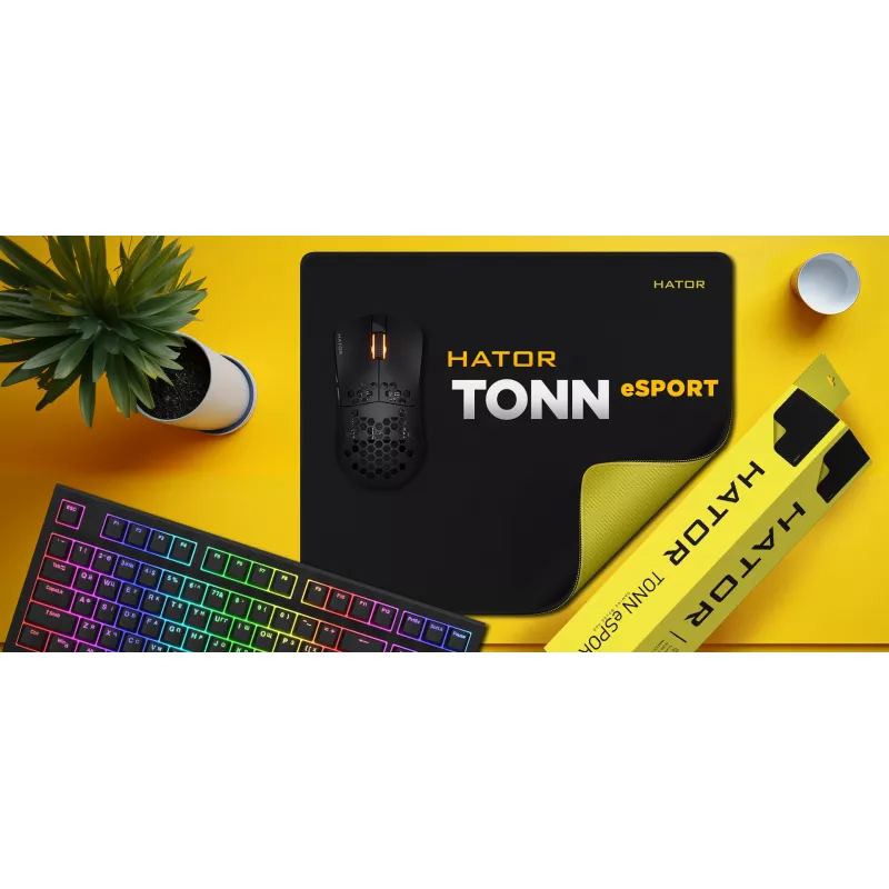 HATOR Tonn eSport Gaming mouse pad Black