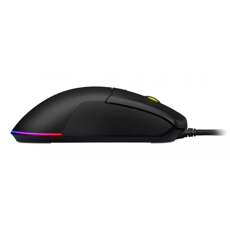 HATOR Pulsar 3, black - Optical Yellow 100M Switches PixArt PMW 3311(HTM610)