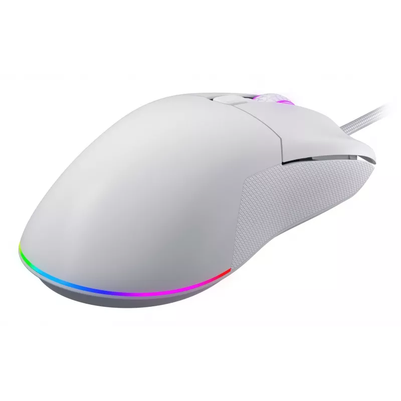 Mouse HATOR Pulsar 3 Optical Yellow 12000 DPI 6 Buttons White