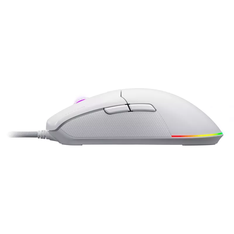 Mouse HATOR Pulsar 3 Optical Yellow 12000 DPI 6 Buttons White