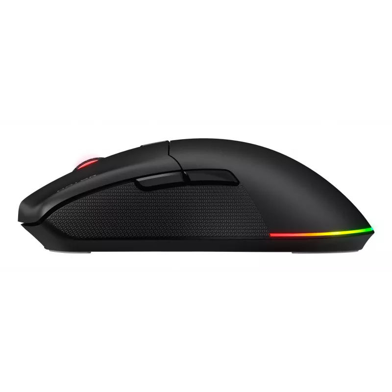 HATOR Pulsar 3 Wireless, black - Optical Yellow 100M Switches PixArt PMW 3311 (HTM630)